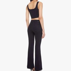 Mother Women's Black Flared Jeans